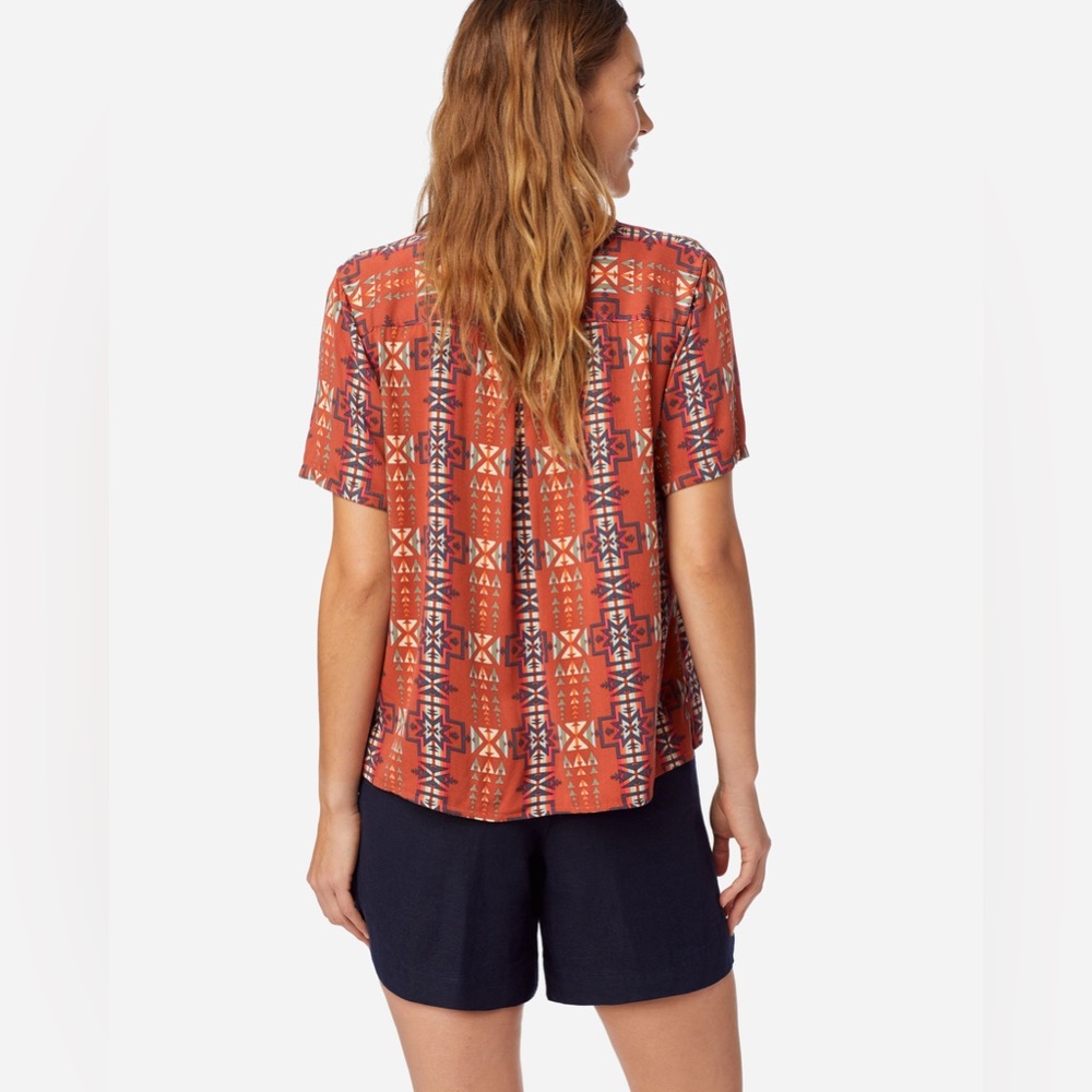 Pendleton Aztec Tribal Lightweight Burnt Orange B… - image 7